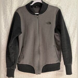 The North Face Women's Gray and Black Jacket